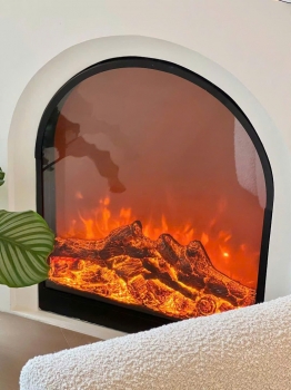 Đá Patagonia và lò sưởi trang trí trong phong cách Modern Luxury