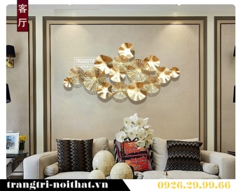 Hoa sắt trang trí nội thất ấn tượng,trẻ chung TBB 077