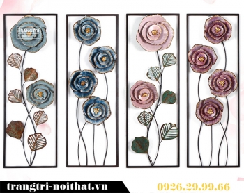 Hoa sắt trang trí nội thất trẻ chung độc đáo TBB 074