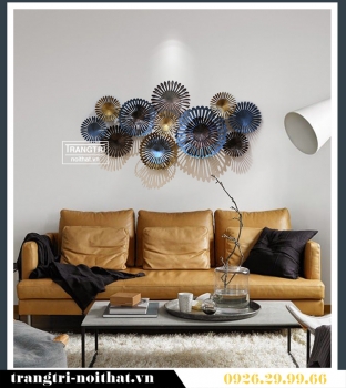 Tranh hoa sắt trang trí nội thất chung cư TBB 082