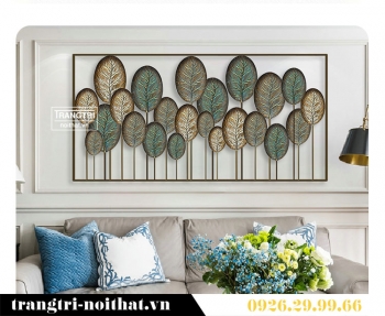 Tranh hoa sắt trang trí nội thất TBB 155