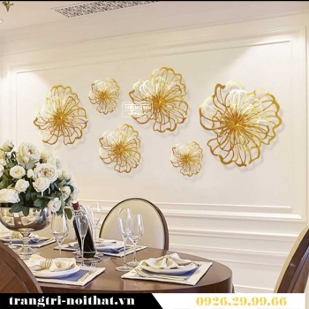 Decor trang trí hoa gắn tường TBB 167