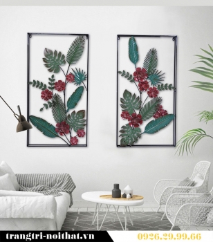 Bộ tranh kim loại trang trí TBB 179