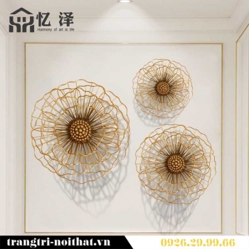 Decor hoa sắt trang trí nội thất TBB 186