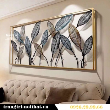 Tranh lá kim loại trang trí nội thất TBB 198