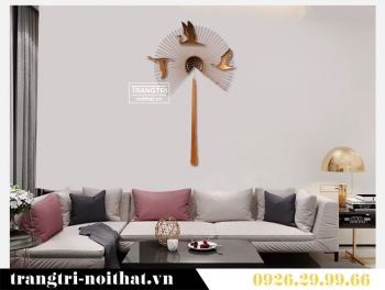 Decor tạo hình quạt trang trí nội thất TBB 229