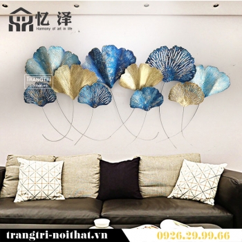 Tranh Ginko đa sắc trang trí nội thất TBB 226