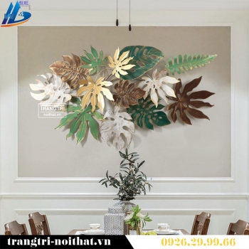 Tranh lá cây trang trí nội thất ấn tượng TBB 212