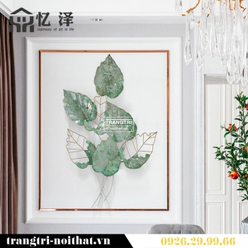 Tranh lá decor trang trí chung cư TBB 225