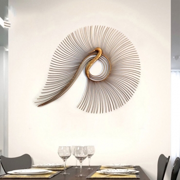 Đồ decor chim công treo tường TBB 240