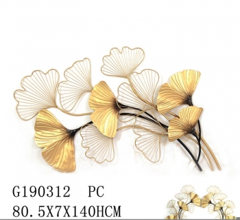 Tranh decor lá Ginko treo tường TBB 247
