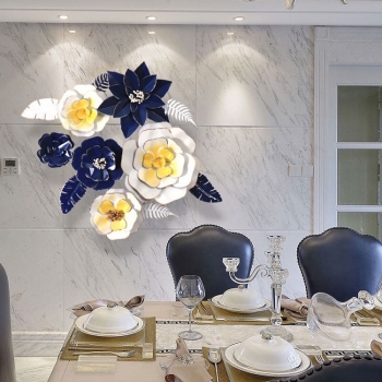 Hoa trang trí kim loại nghệ thuật TBB 298
