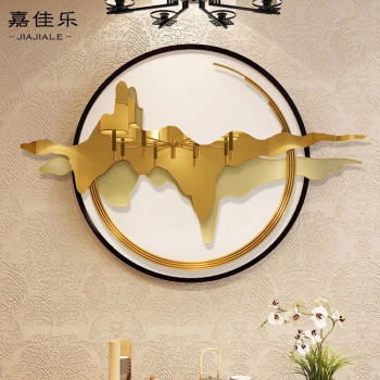 Decor kim loại tạo hình núi TBB 313
