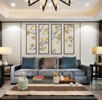 Bộ 4 tranh decor treo tường TBB 384