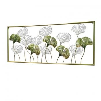 Tranh decor lá Ginko có khung TBB 413