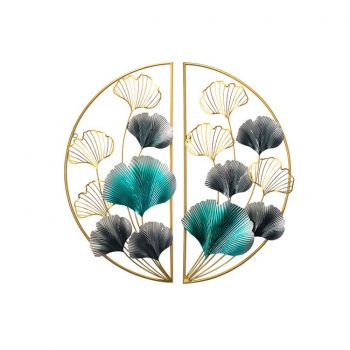 Tranh bộ đôi lá Ginko treo tường TBB 457