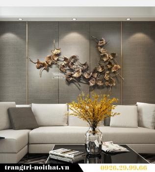 Tranh decor lá nối tiếp-Tranh decor nhập khẩu TCC 003